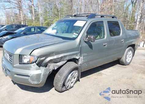 2007 Honda Ridgeline Rtl from USA, damaged, VIN 2HJYK16587H510989